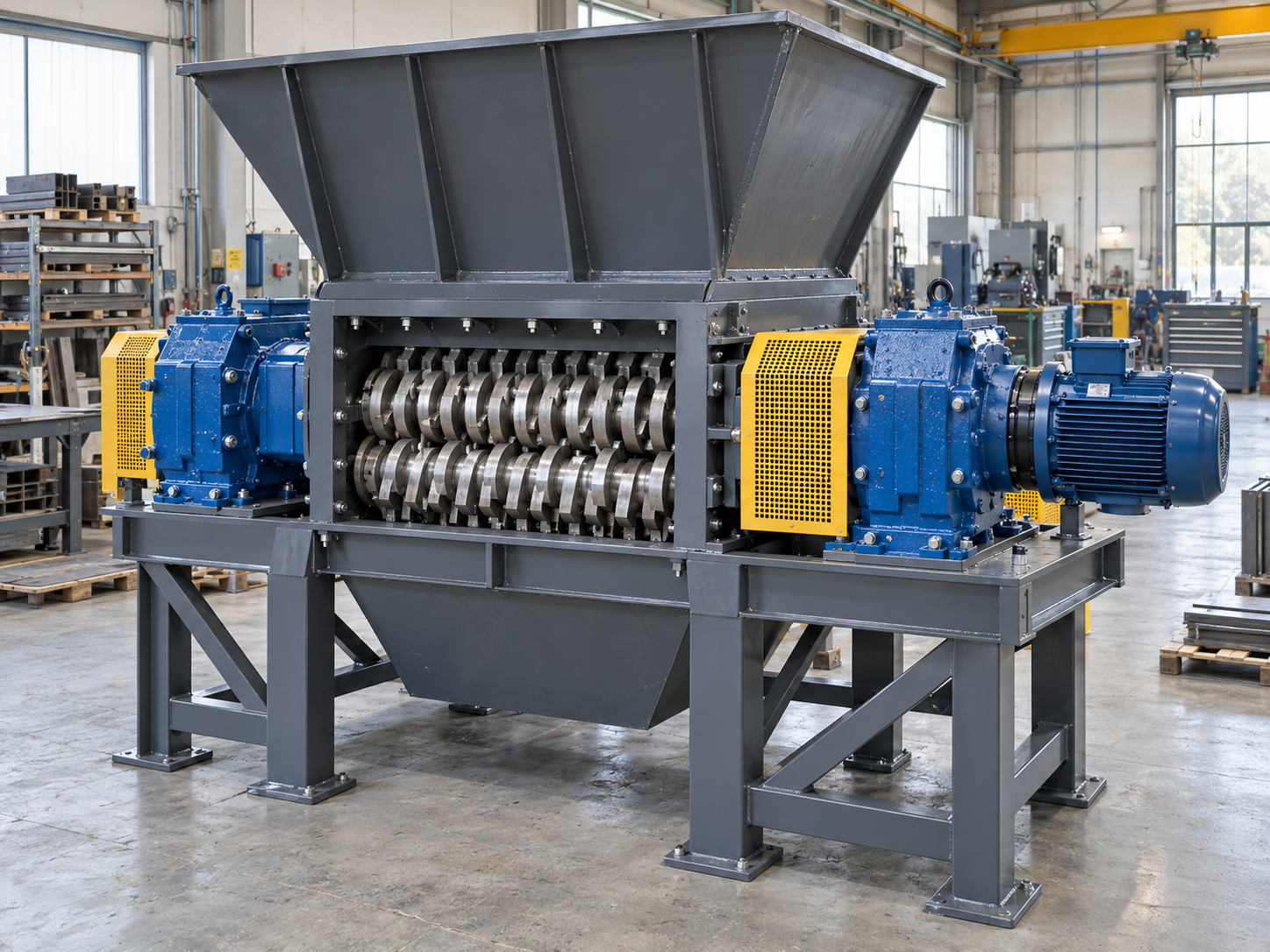 Trituratore industriale su misura realizzato da SCSAS